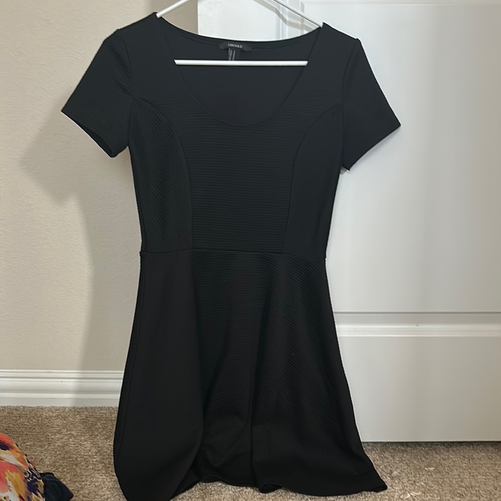 black dress